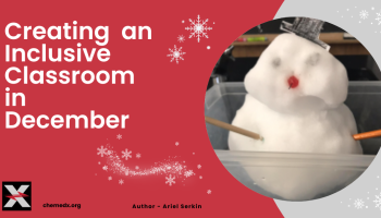 text: "Creating an Inclusive Classroom in December" with snowman - preview image