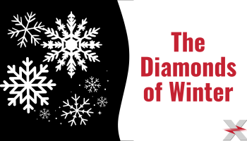 preview image with snowflakes and text: "The Diamonds of Winter"