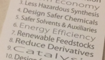 12 principles of green chemistry