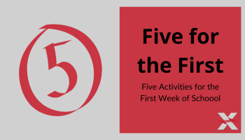 circled 5. Text: Five for the First. Preview image