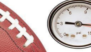 deflatgate football and pressure valve