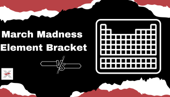 March Madness Element Bracket preview image with outline of periodic table