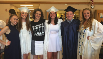 author wearing nerdy shirt