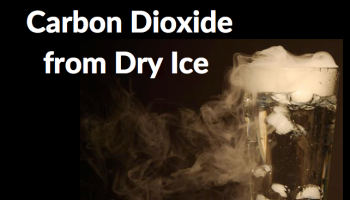 text: Obtaining Liquid Carbon Dioxide from Dry Ice