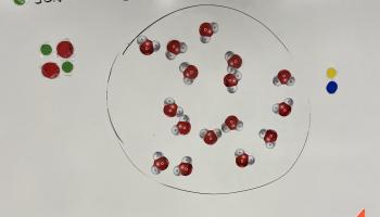 Model for Potassium Thiocyanate and Iron(II)sulfate reaction