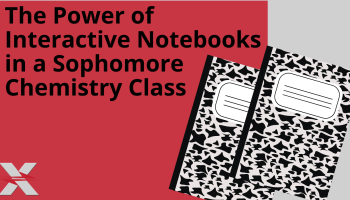 The Power of Interactive Notebooks in a Sophomore Chemistry Class preview image with image of two composition notebooks