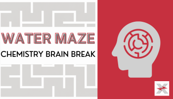 text: "Water Maze - Chemistry Brain Break" over maze - preview image