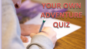 student writing on paper