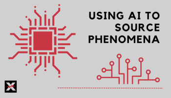 text: Using AI to Source Phenomena
