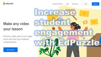 text: Increase Student Engagement with EdPuzzle