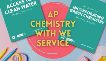 text: AP Chemistry with WE Service 