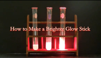 How to make a better glow stick