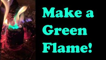 green flame