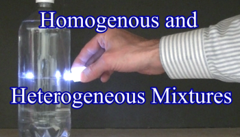 Test for homogeneous vs. heterogeneous mixtures