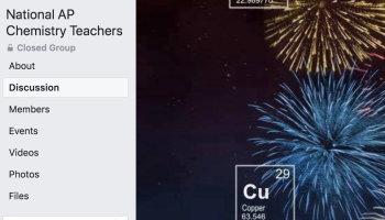 National AP Chemistry Teacher FB banner