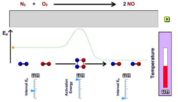 Screenshot of simulation