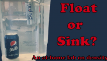 text: Float or Sink? An at-home lab on density