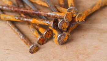 rusted nails