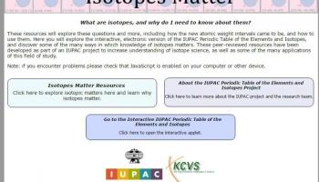 Isotopes Matter