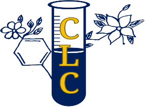 CLC Innovators Program logo with test-tube and twisted flowers