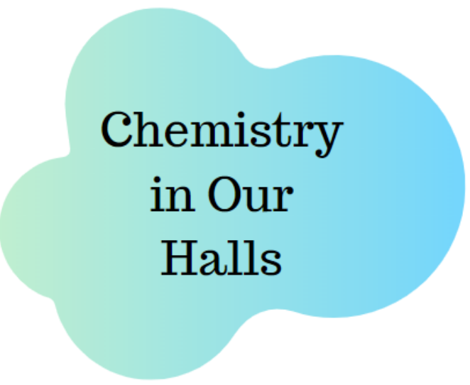 text: "Chemistry in our Halls" assignment label