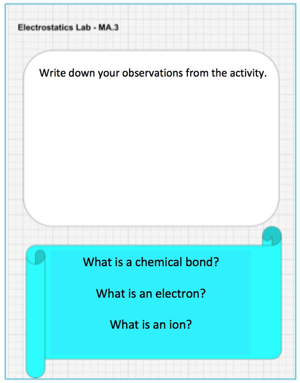 example notes page for physical science