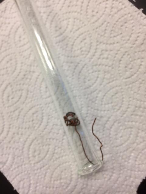 Molar Volume Lab set up