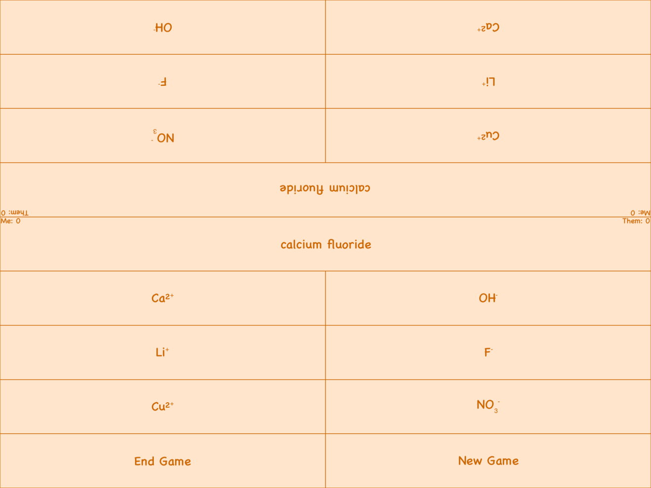 Chemical Formula Challenge 2 player