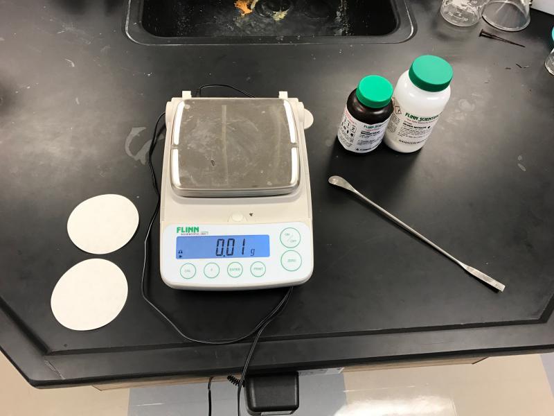 Starting materials for demonstration 